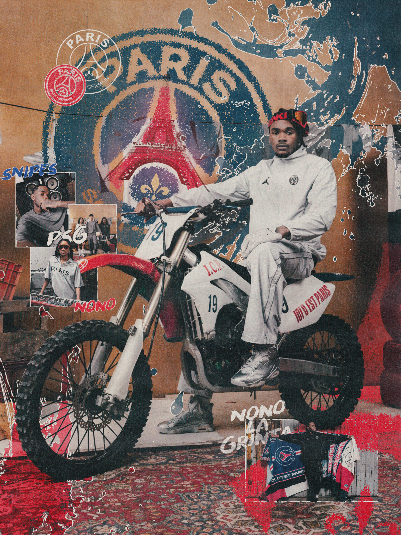 PSG x Snipes x Nono La Grinta