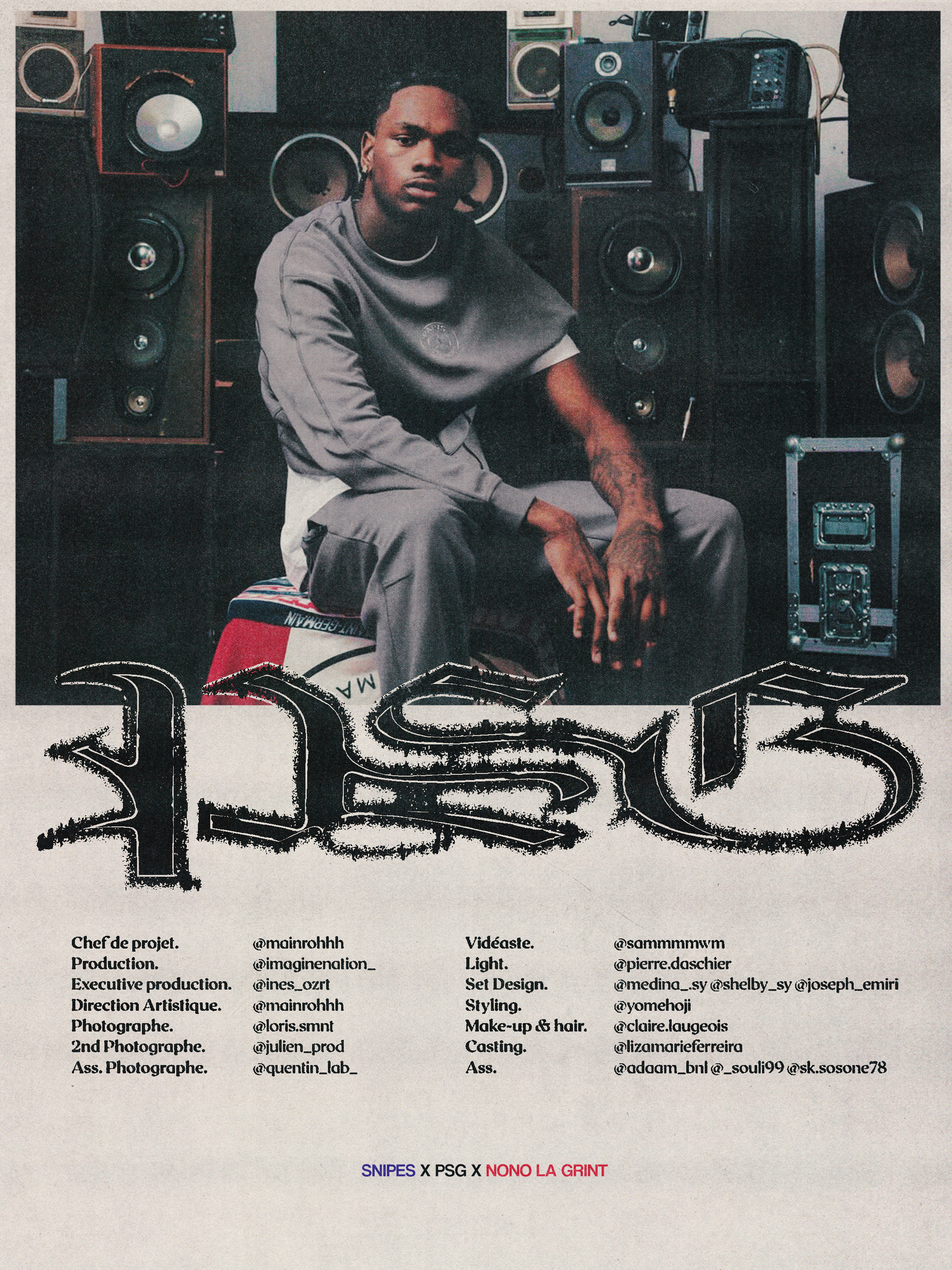 PSG x Snipes x Nono La Grinta 3
