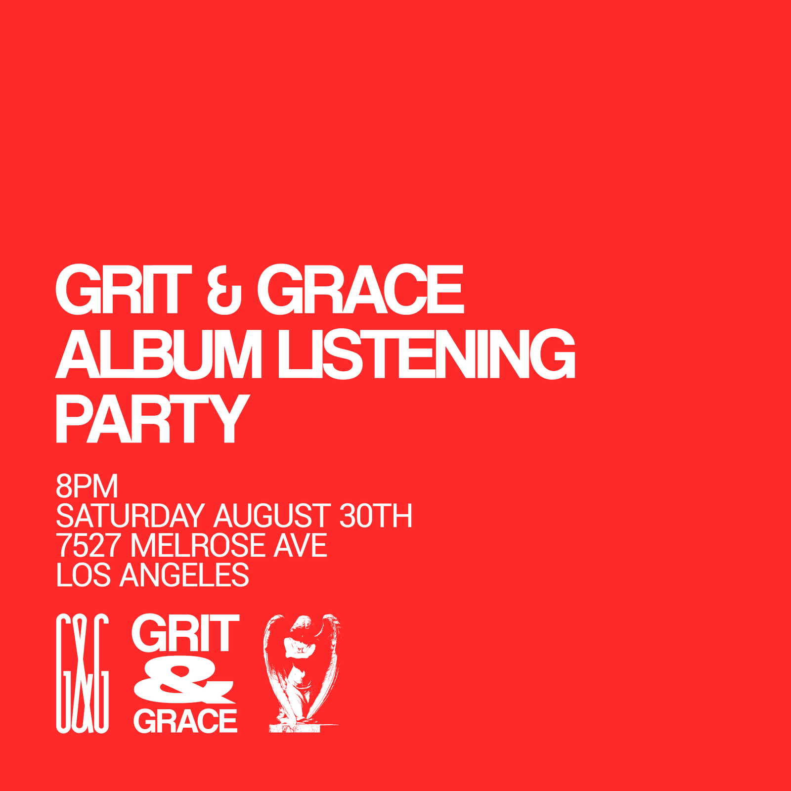 Grit & Grace Listening Party